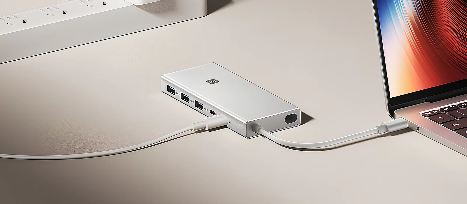 Xiaomi анонсировала доступный хаб с 10 портами для ноутбуков